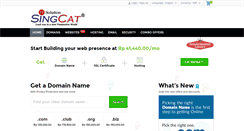 Desktop Screenshot of domain.singcat.com